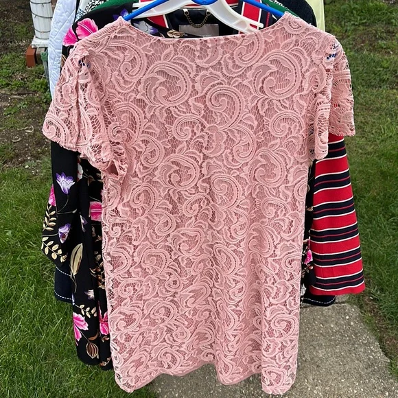 Pink Lacy Dress - Picture 2 of 3